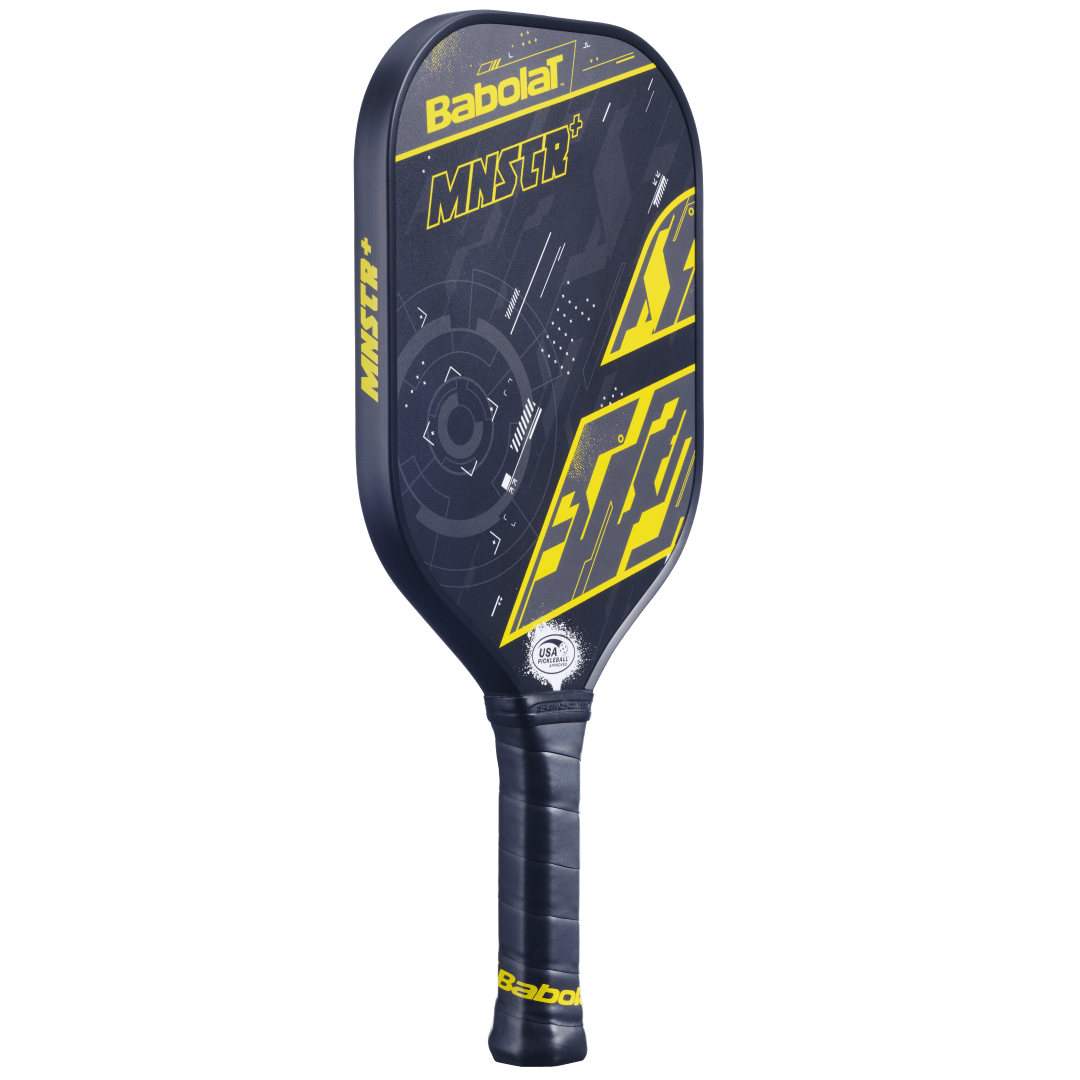 Babolat MNSTR+ pickleball paddle angle