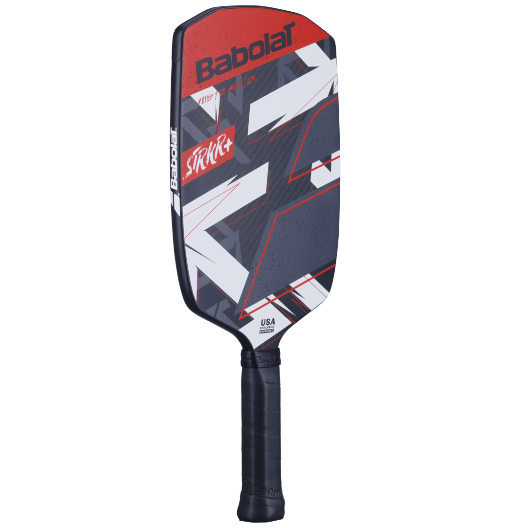 Babolat STRKR+ pickleball paddle angle