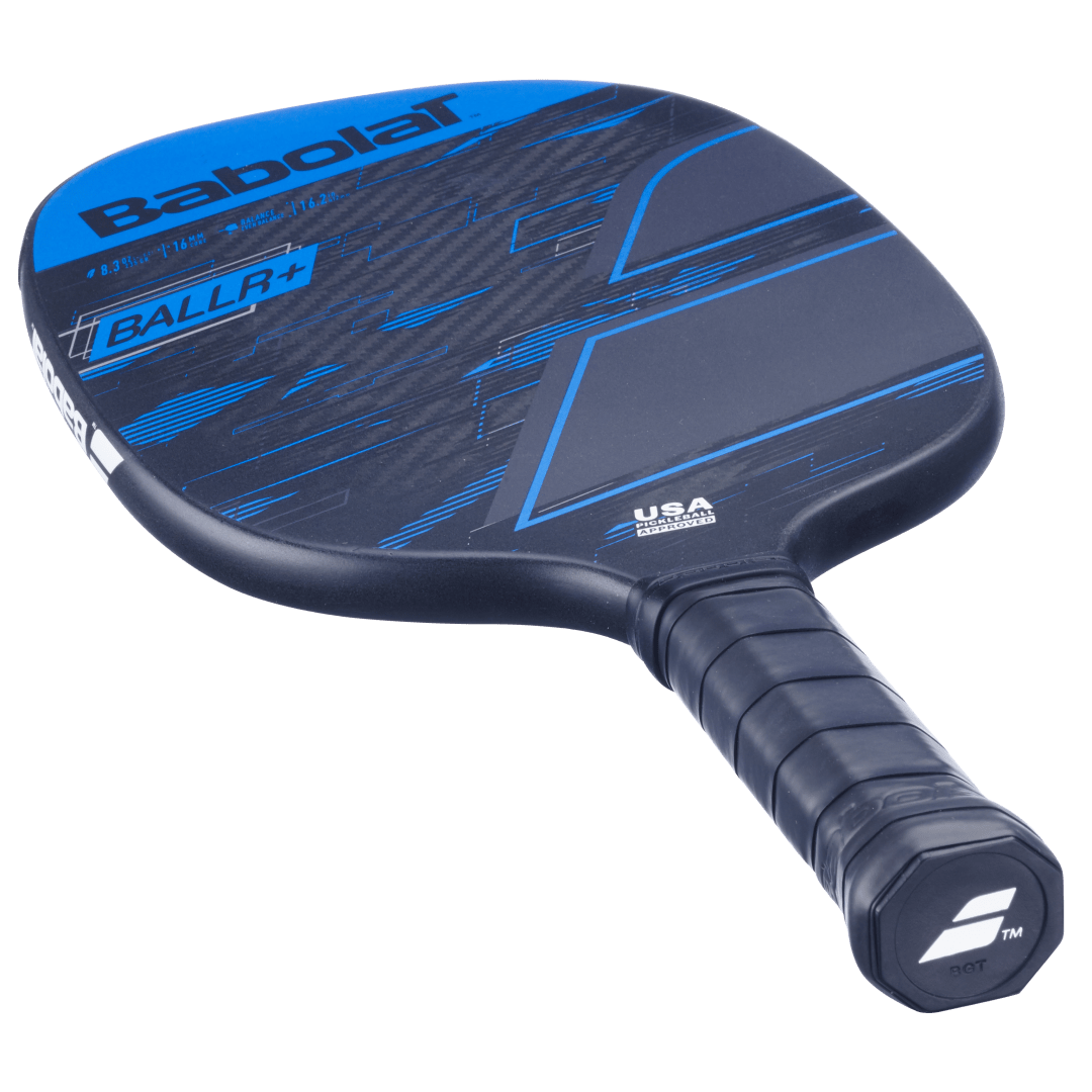 Babolat BALLR+ pickleball paddle laid down