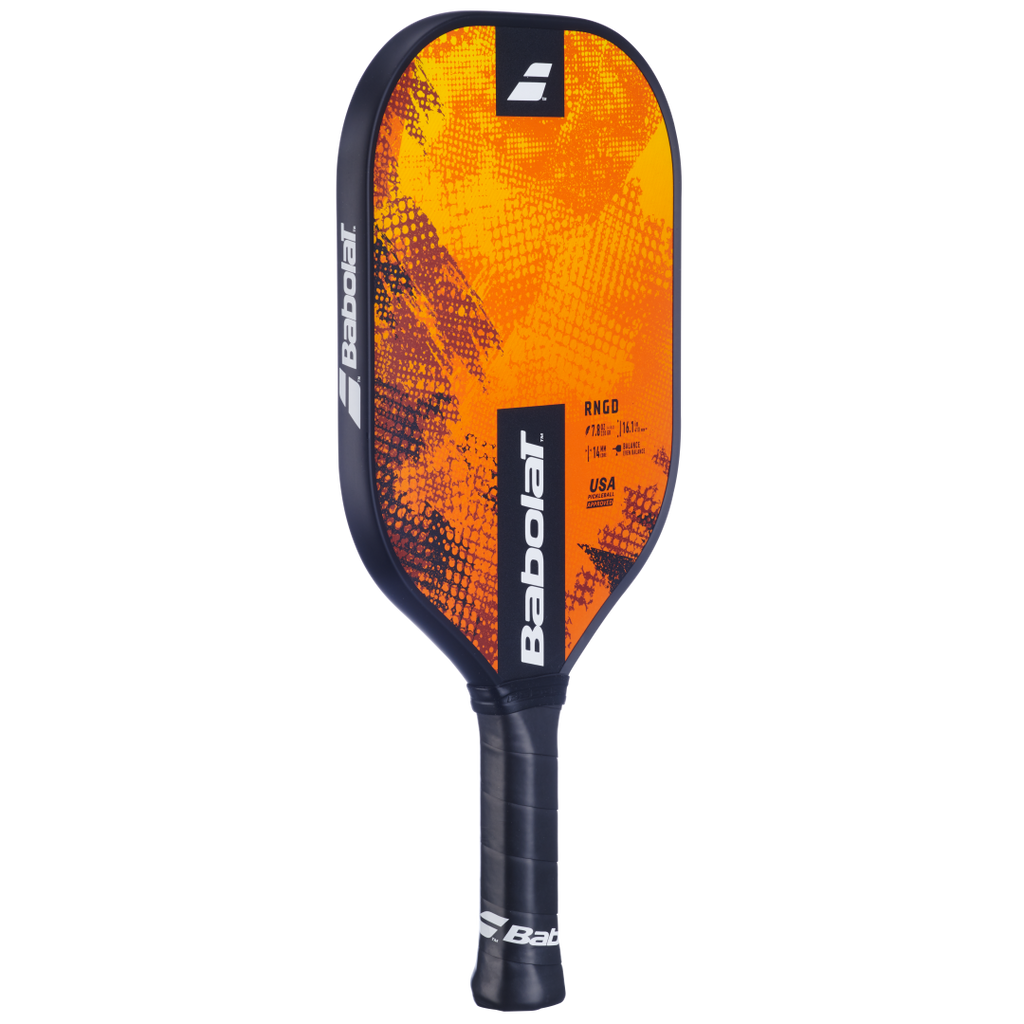 Babolat RNGD pickleball paddle angle