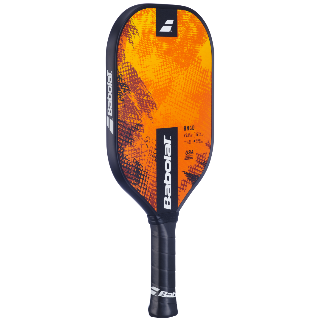 Babolat RNGD pickleball paddle angle