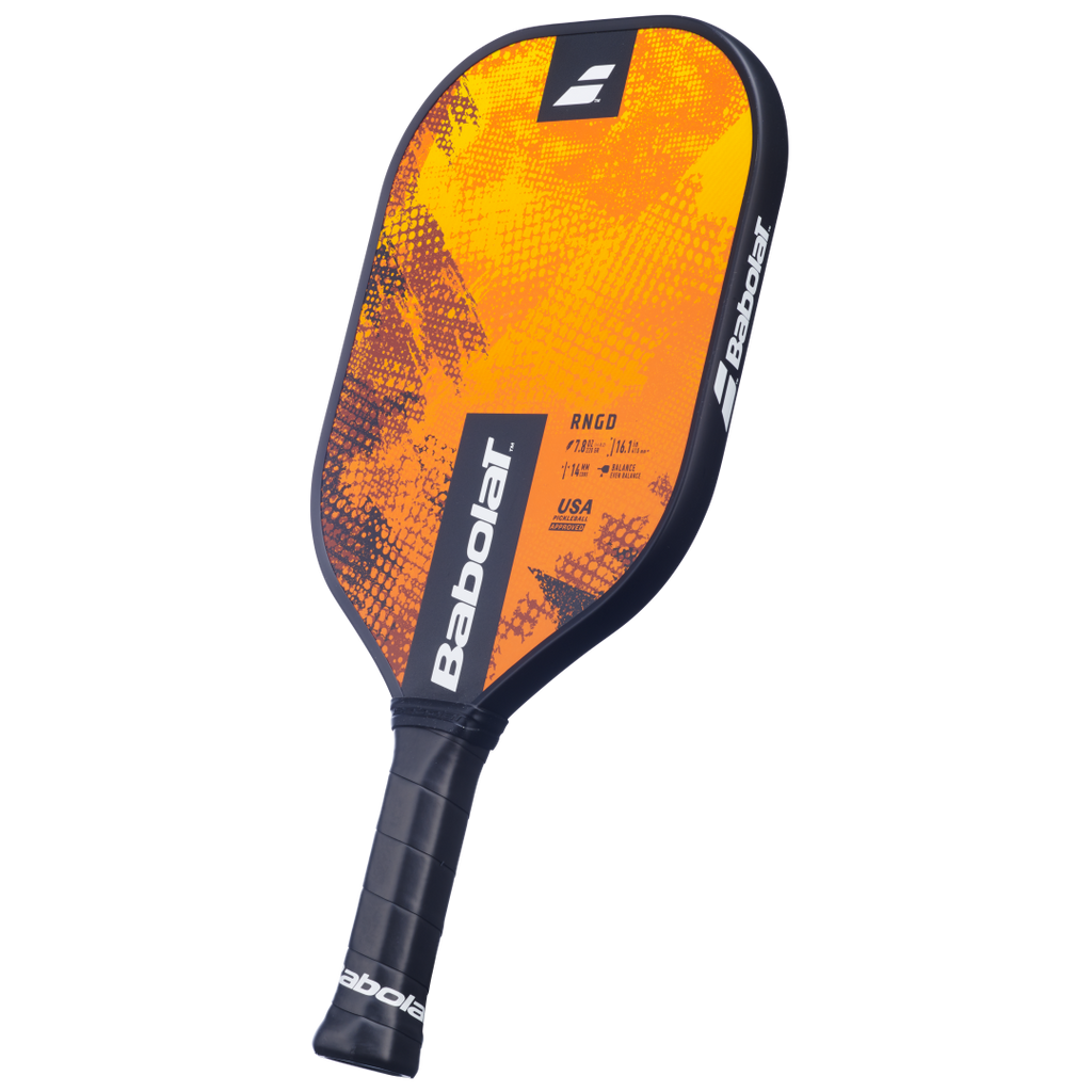 Babolat RNGD pickleball paddle tilted