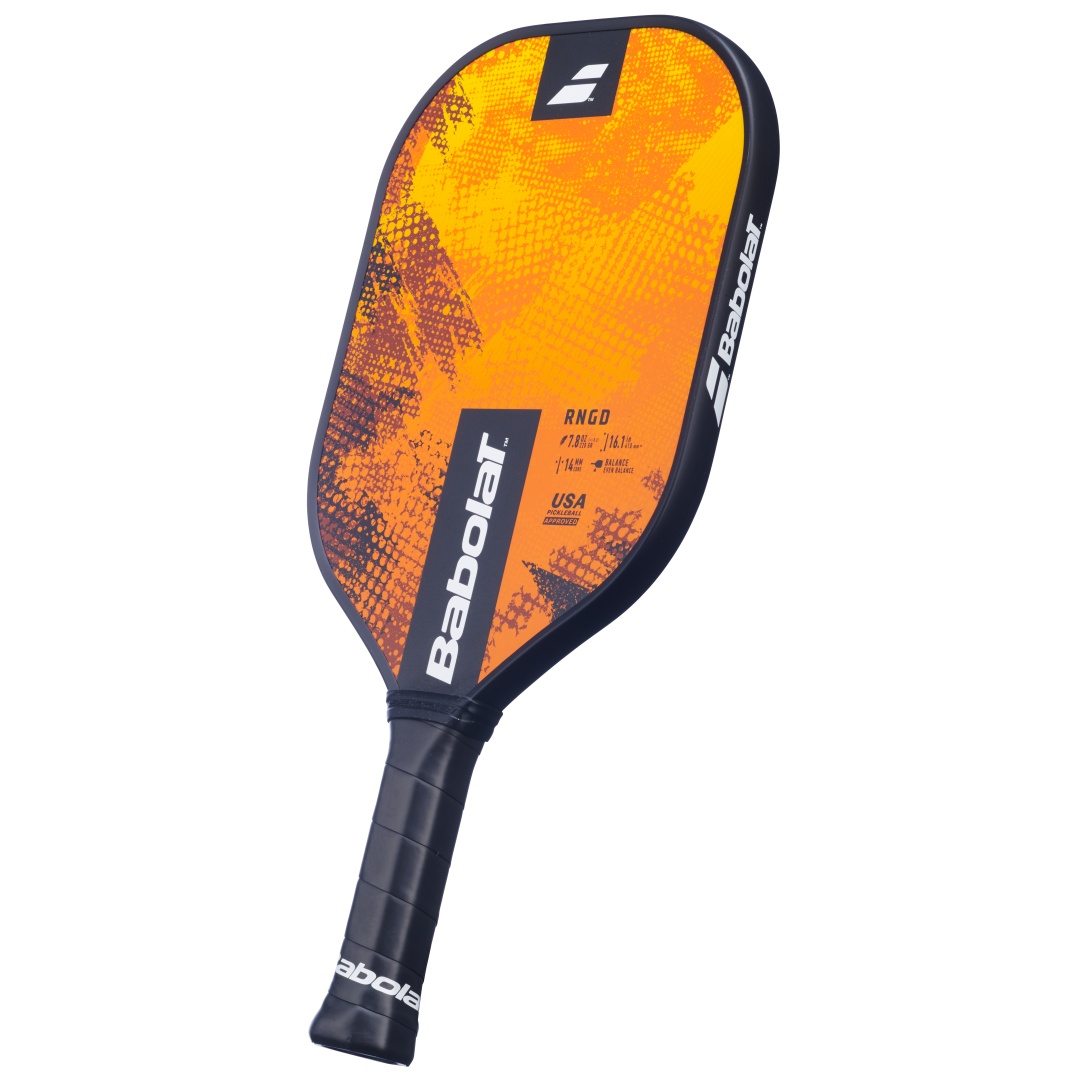 Babolat RNGD pickleball paddle tilted