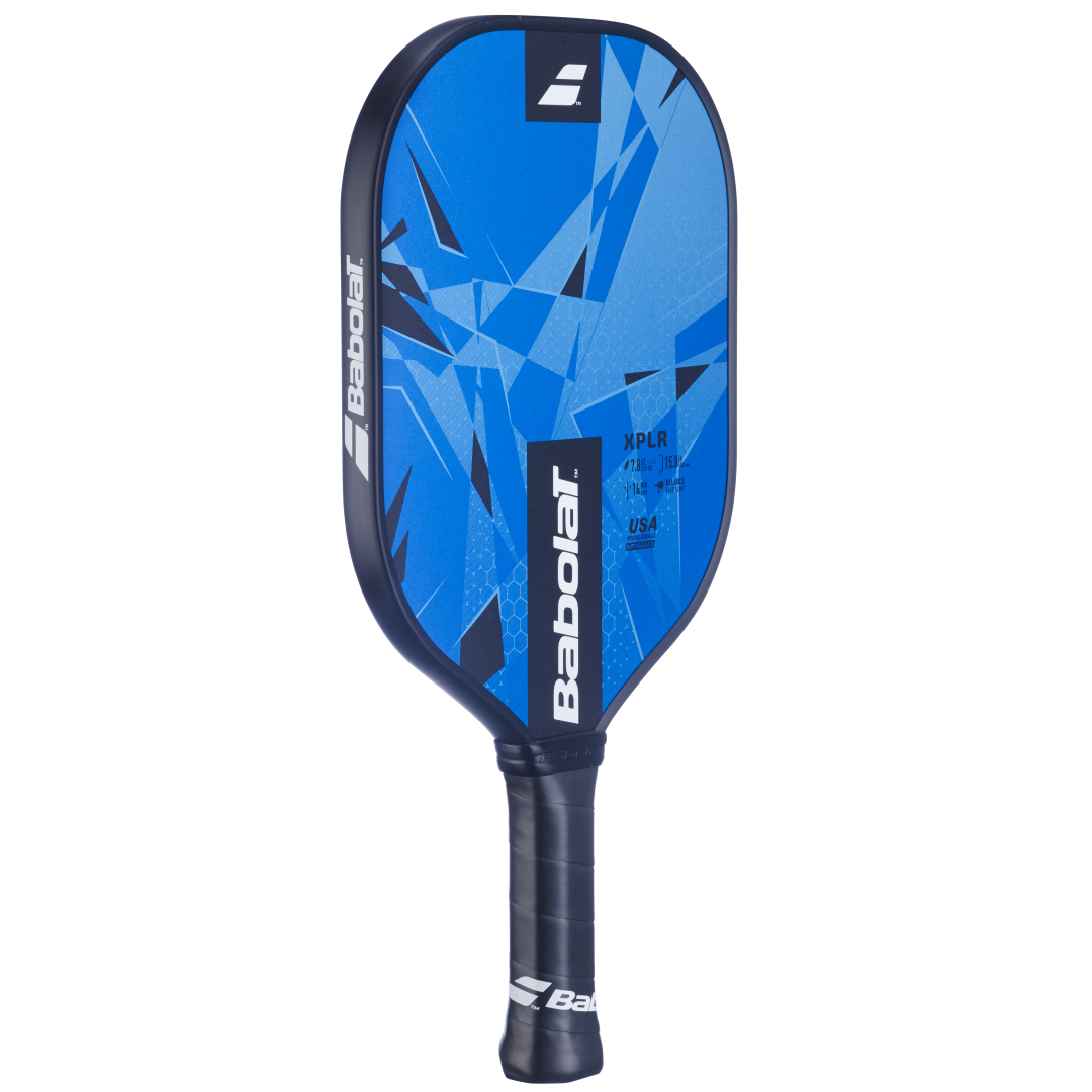 Babolat XPLR pickleball paddle angle
