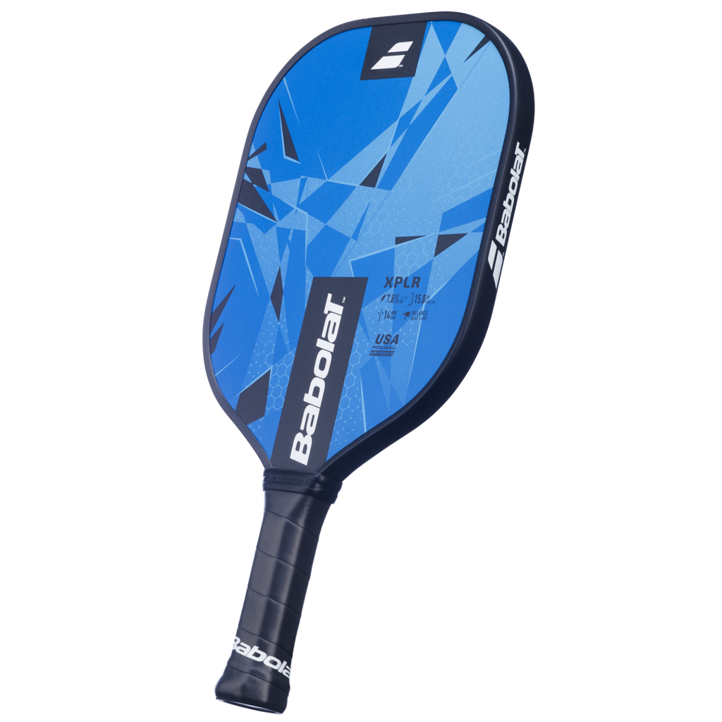 Babolat XPLR pickleball paddle tilted