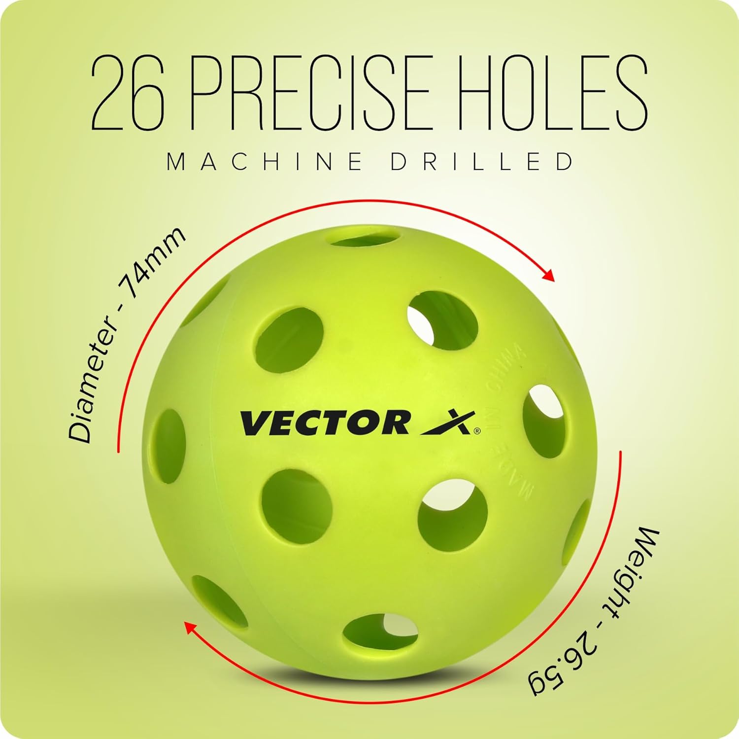 Vector X 26 hole pickleball