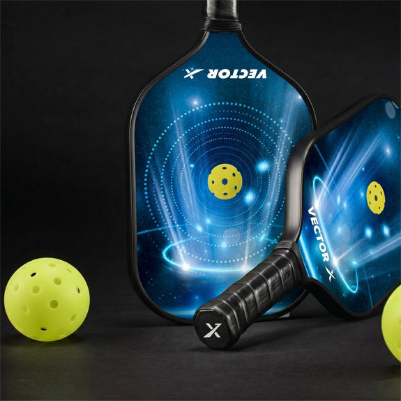 Vector X Graphite pickleball paddle back