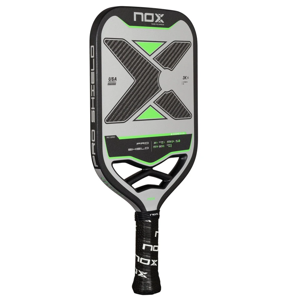 NOX Pickleball Pro Shield paddle back view