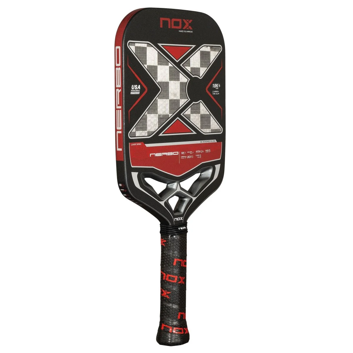 NOX Pickleball Luxury Nerbo paddle back view
